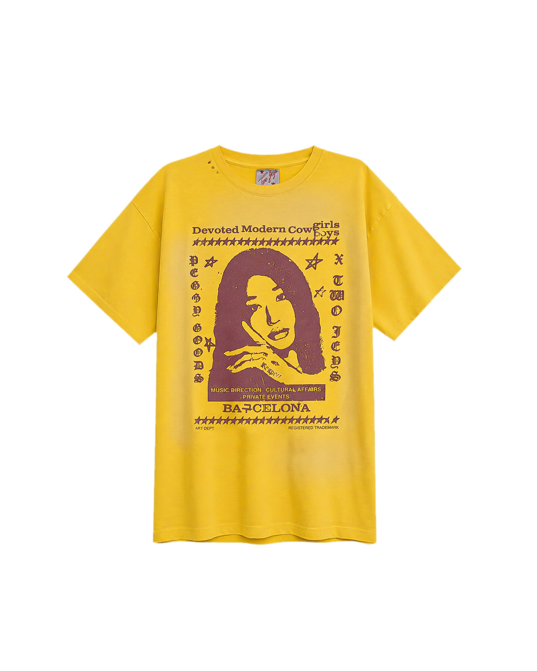 TJ x PG Bussines Tee Yellow – Twojeys