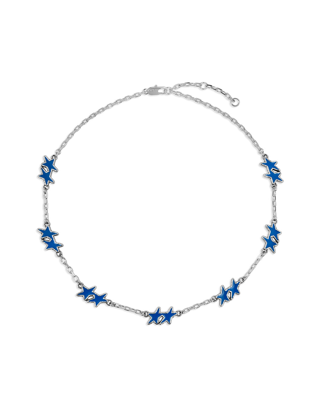 Melted Stars Necklace Blue – Twojeys