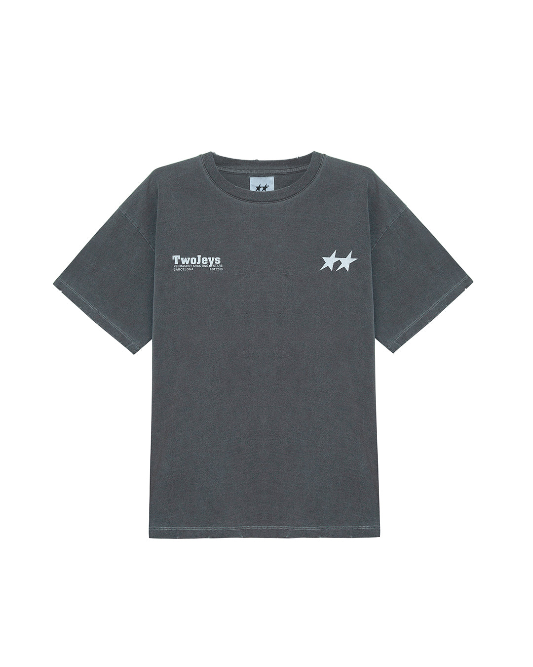 Signature Tee Ash – Organic Cotton Loose Fit Tee | TwoJeys – Twojeys
