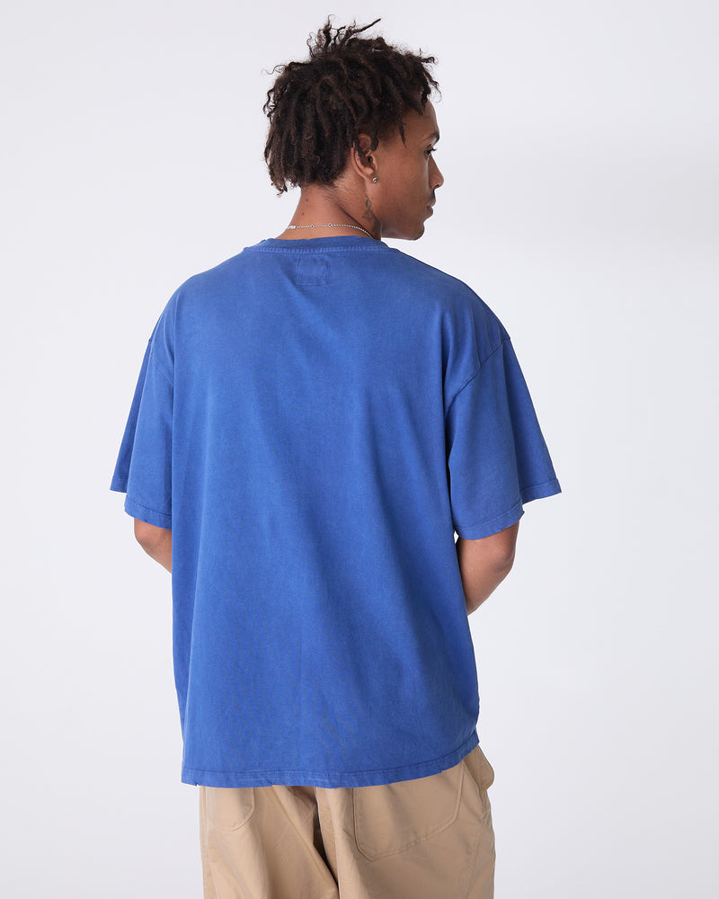 Blue Graphic Stars Tee