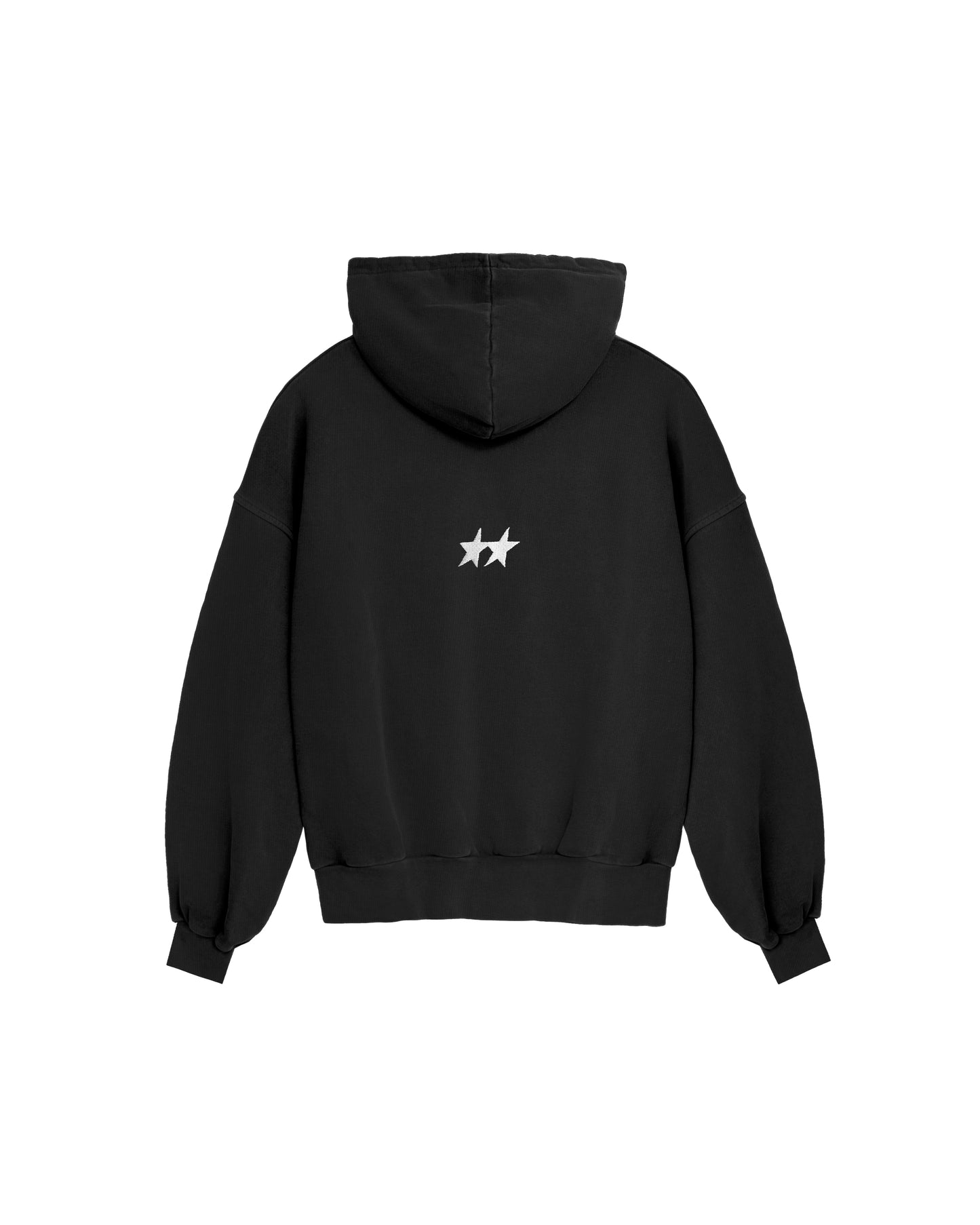 Icon Washed Black Hoodie