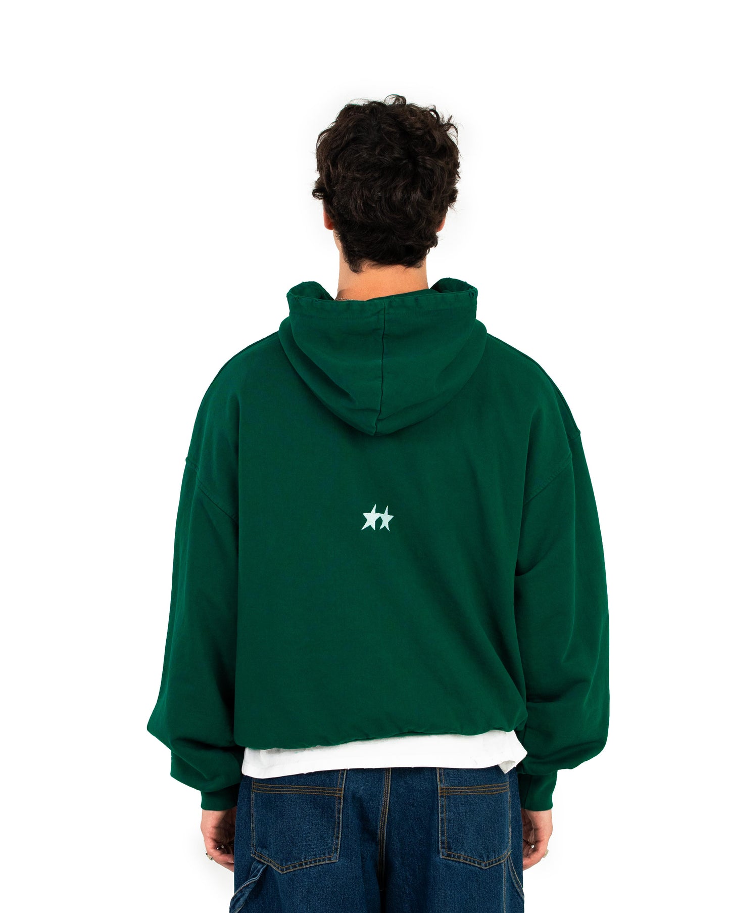 Icon Washed Pine Green Hoodie