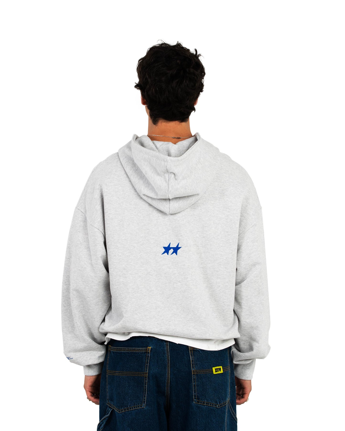 Icon Melange Grey Hoodie