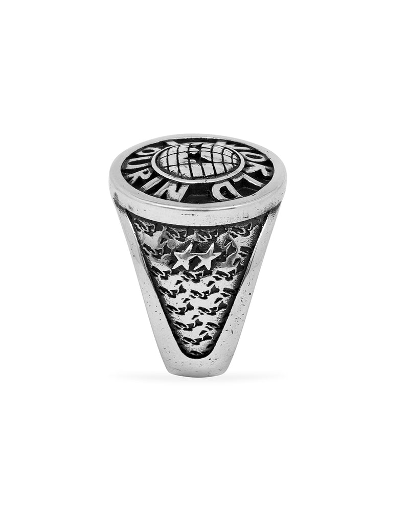 Globe Graduation Ring