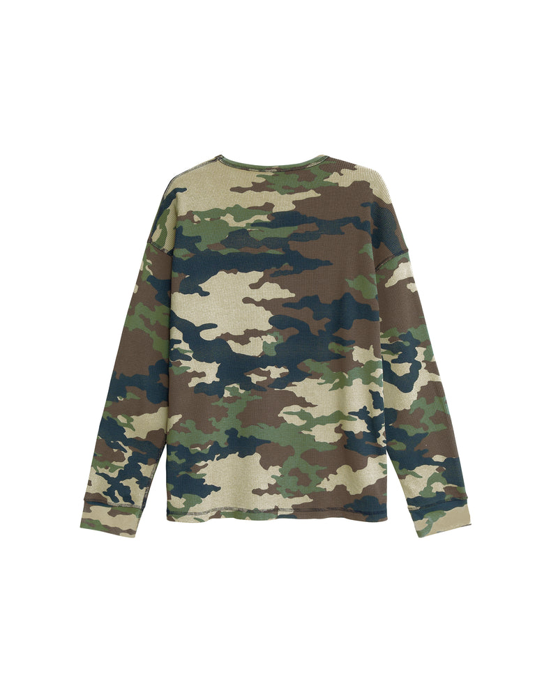 Woodland Basic Waffle Long Sleeve