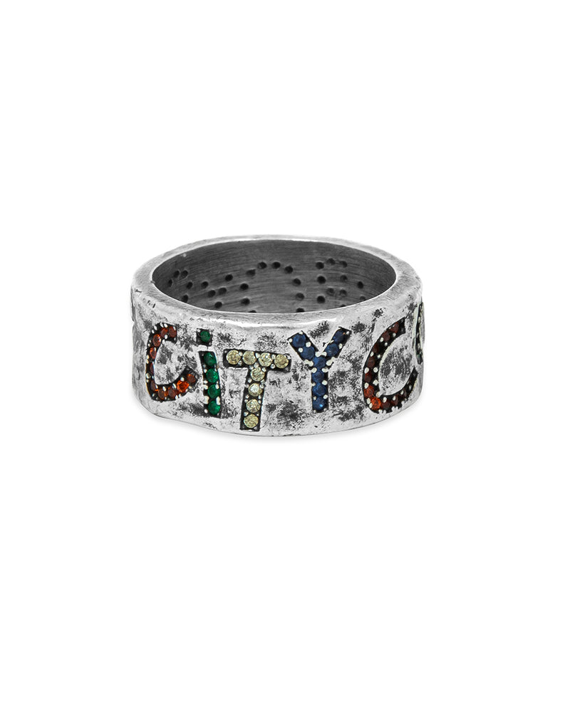 Anillo City Cowboys Stone