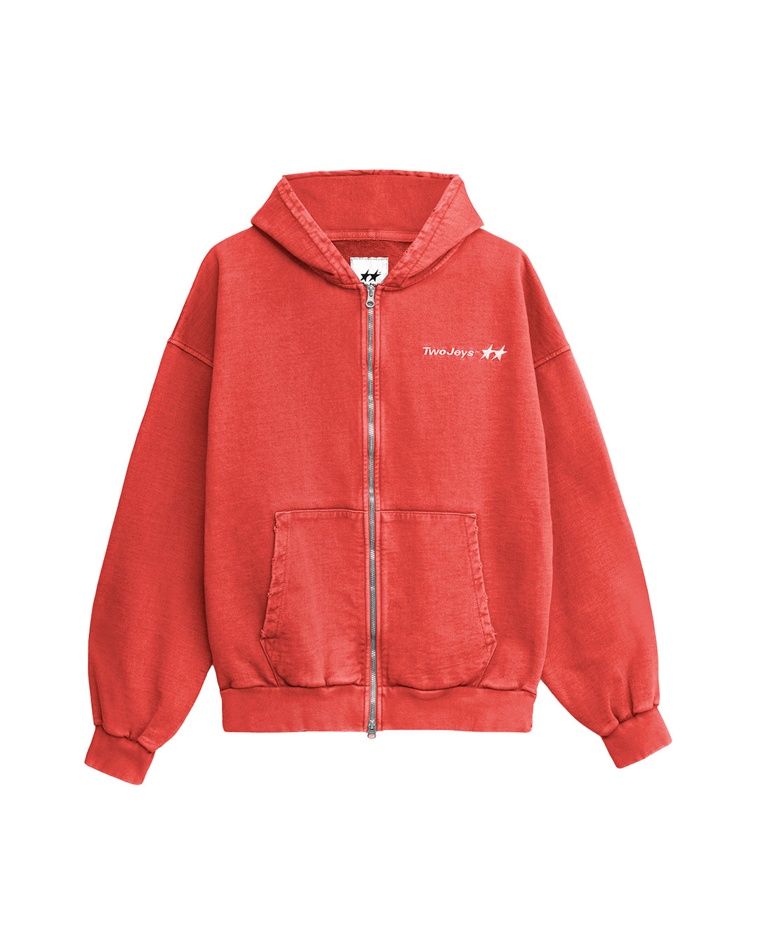 Icon Full-zip Bodega Red – Twojeys