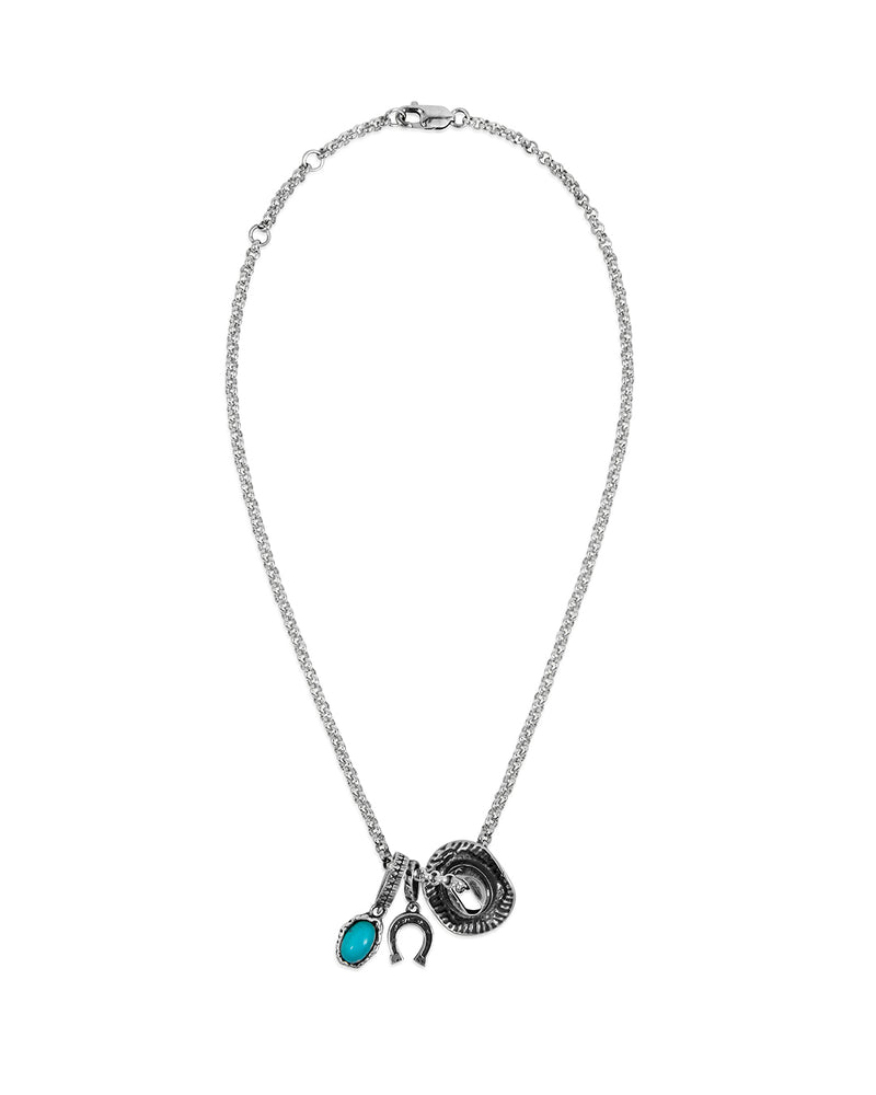 Hat Stone Necklace