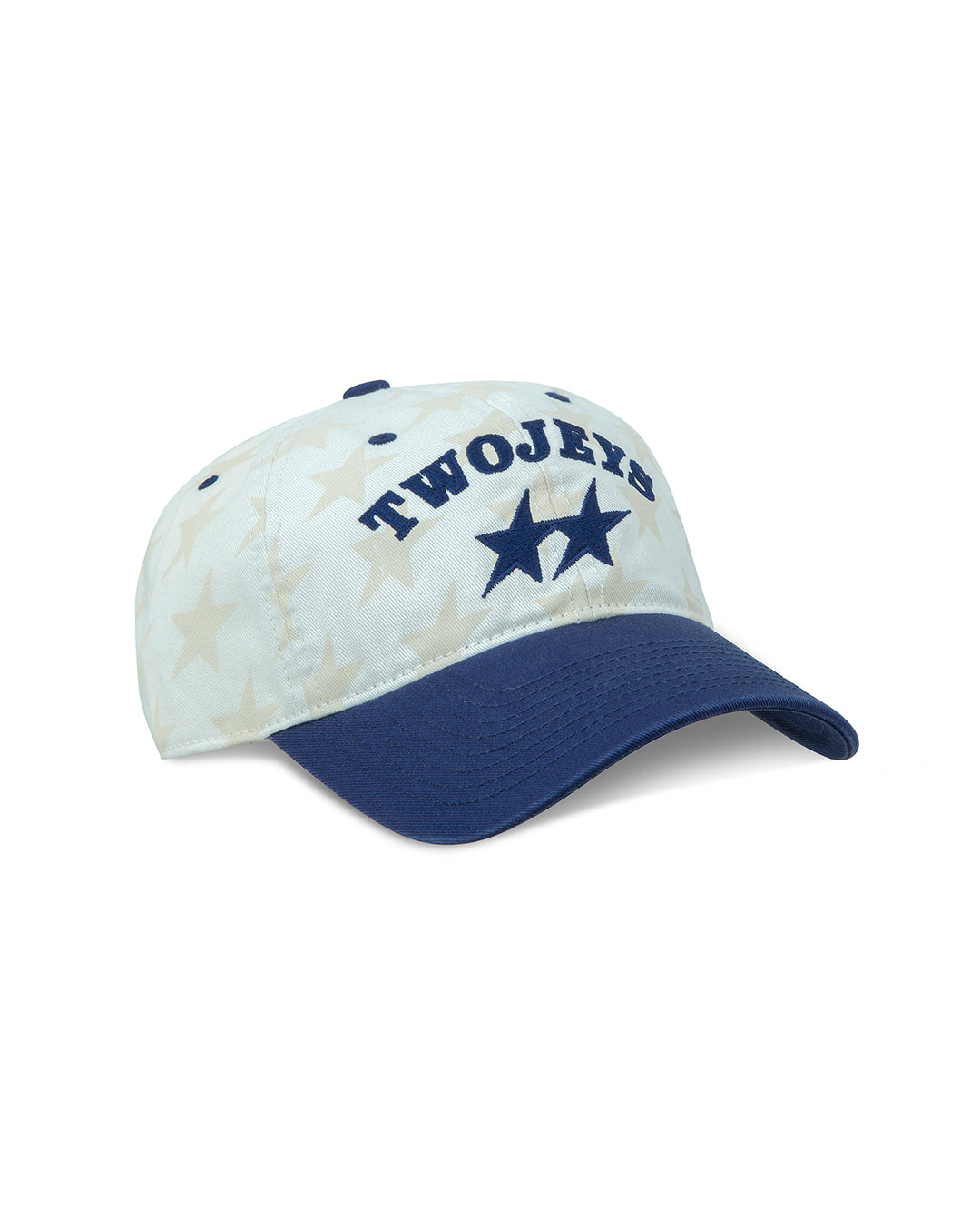 All-Over White Dad Cap – Twojeys display picture 2