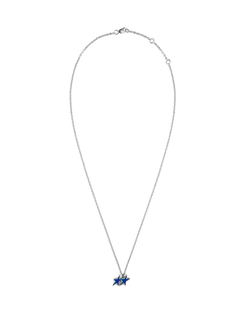 Tilted Enameled Necklace