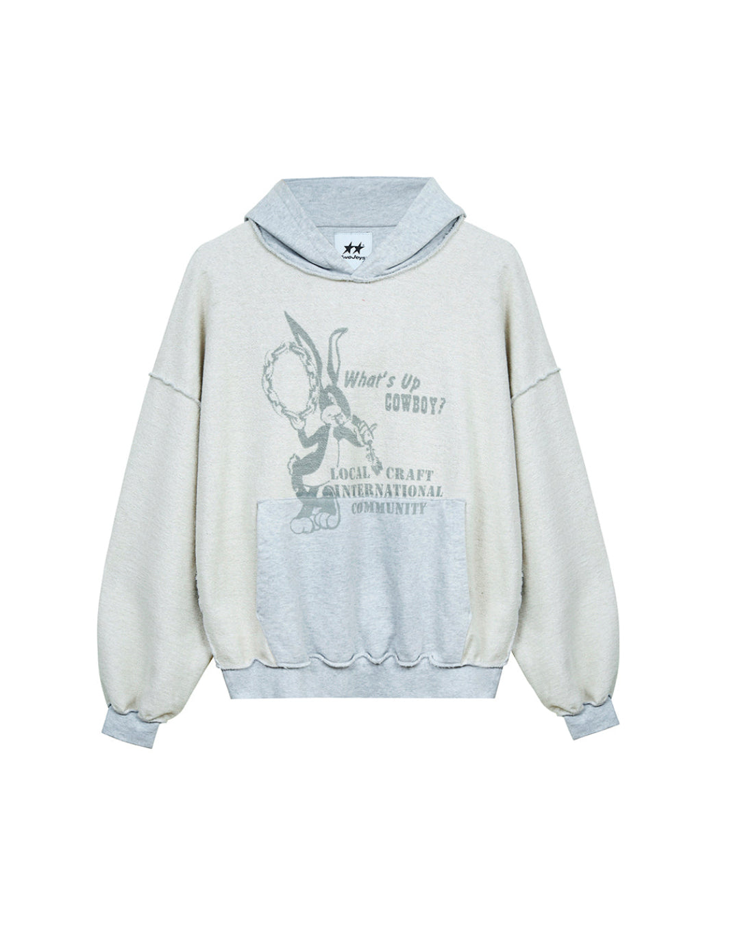 CLANE x FRGMT HOODIE コラボパーカー Local Craft Hoodie Grey Melange – Twojeys
