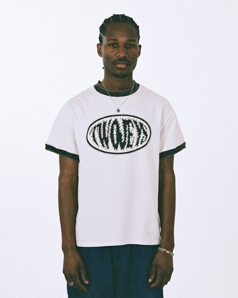 Two Tone Oval T-Shirt