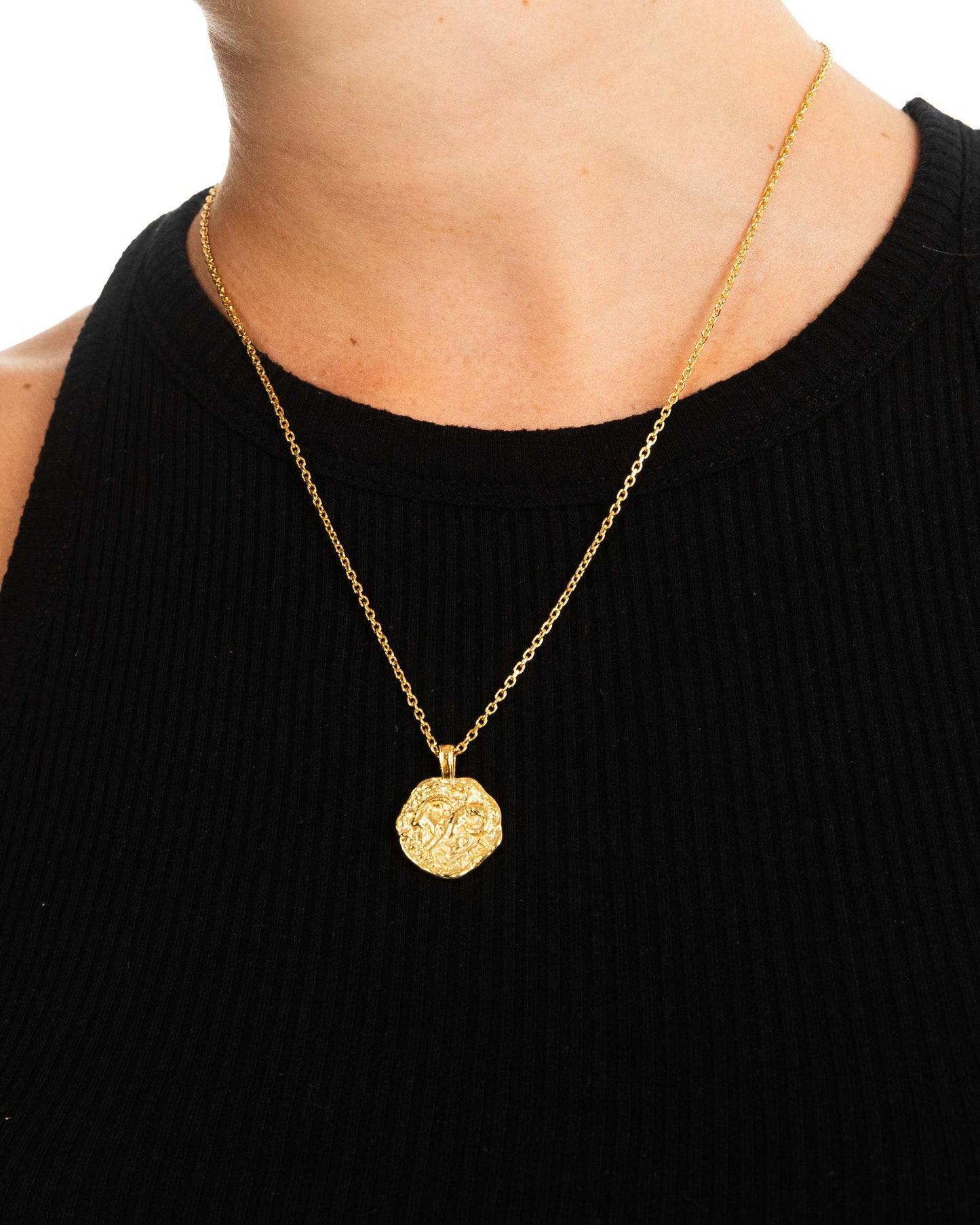 Aries Necklace Gold