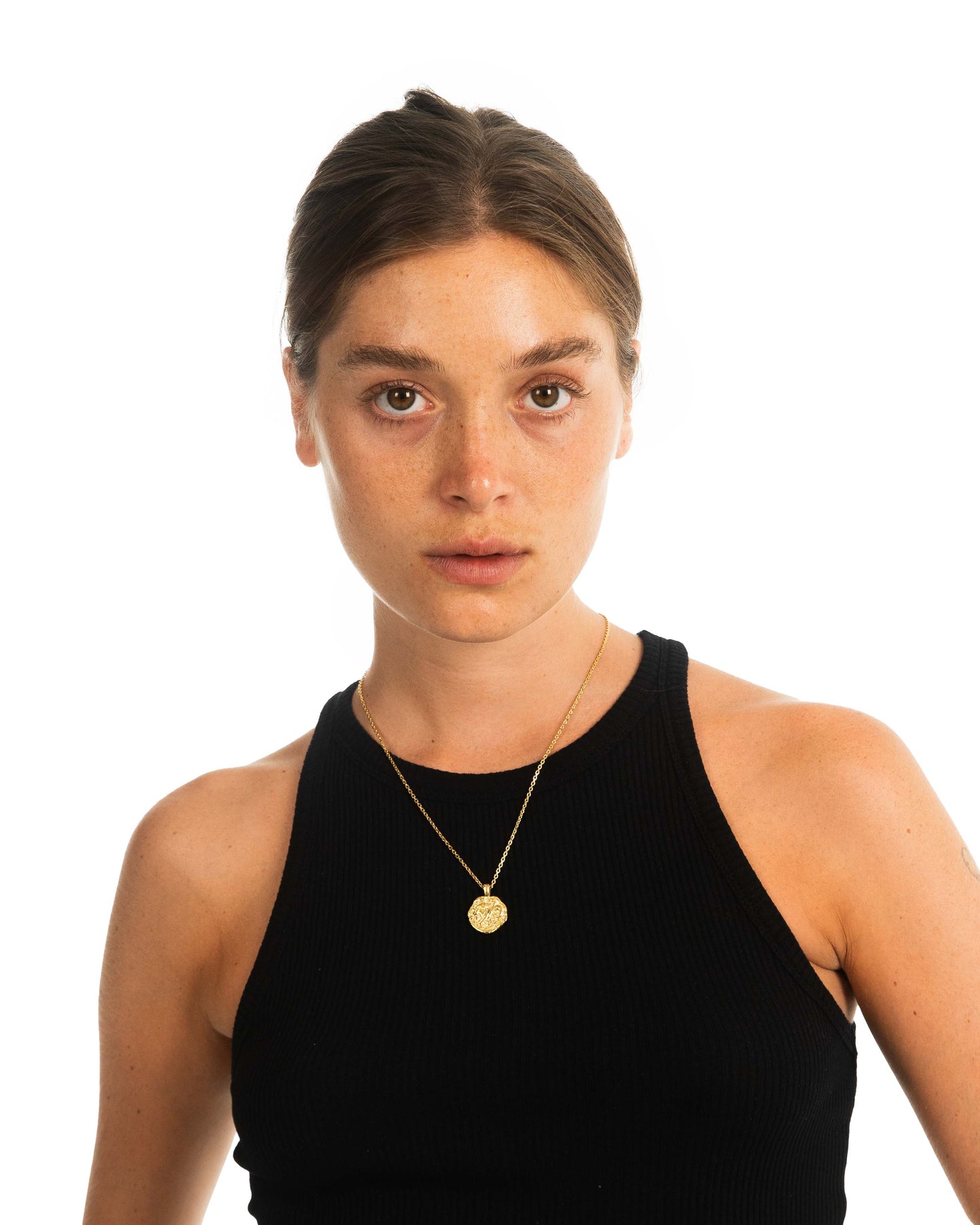 Aries Necklace Gold