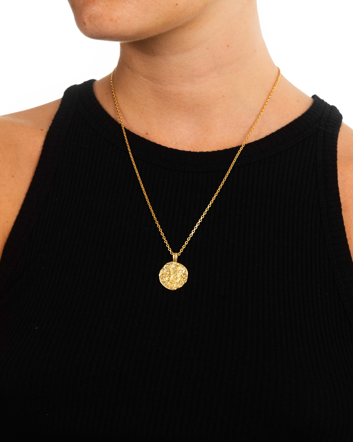 Gemini Necklace Gold
