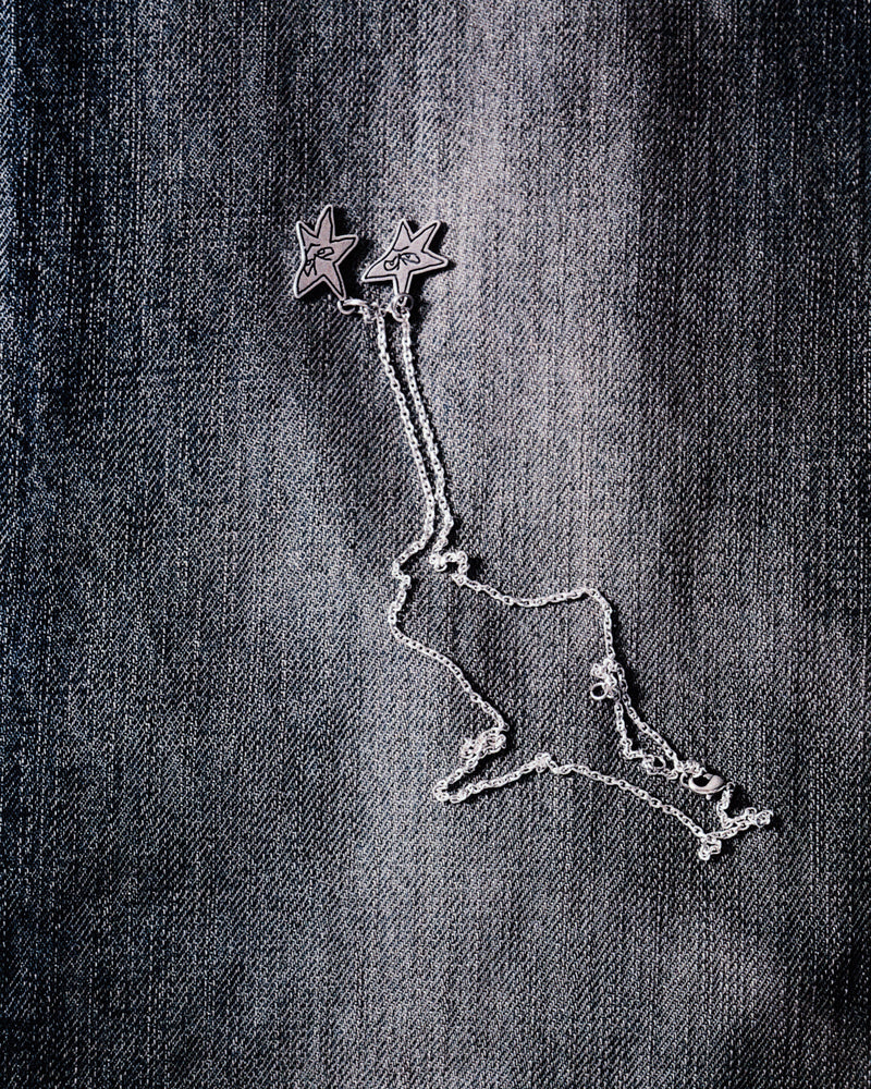 Sketchy Stars Necklace