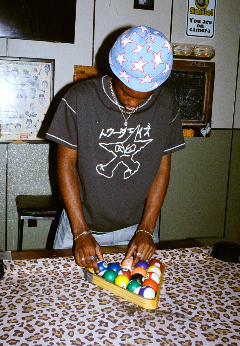 Blue All-over Stars Beanie