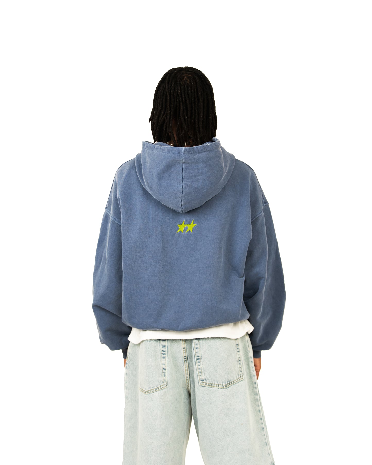 Icon Washed Blue Hoodie