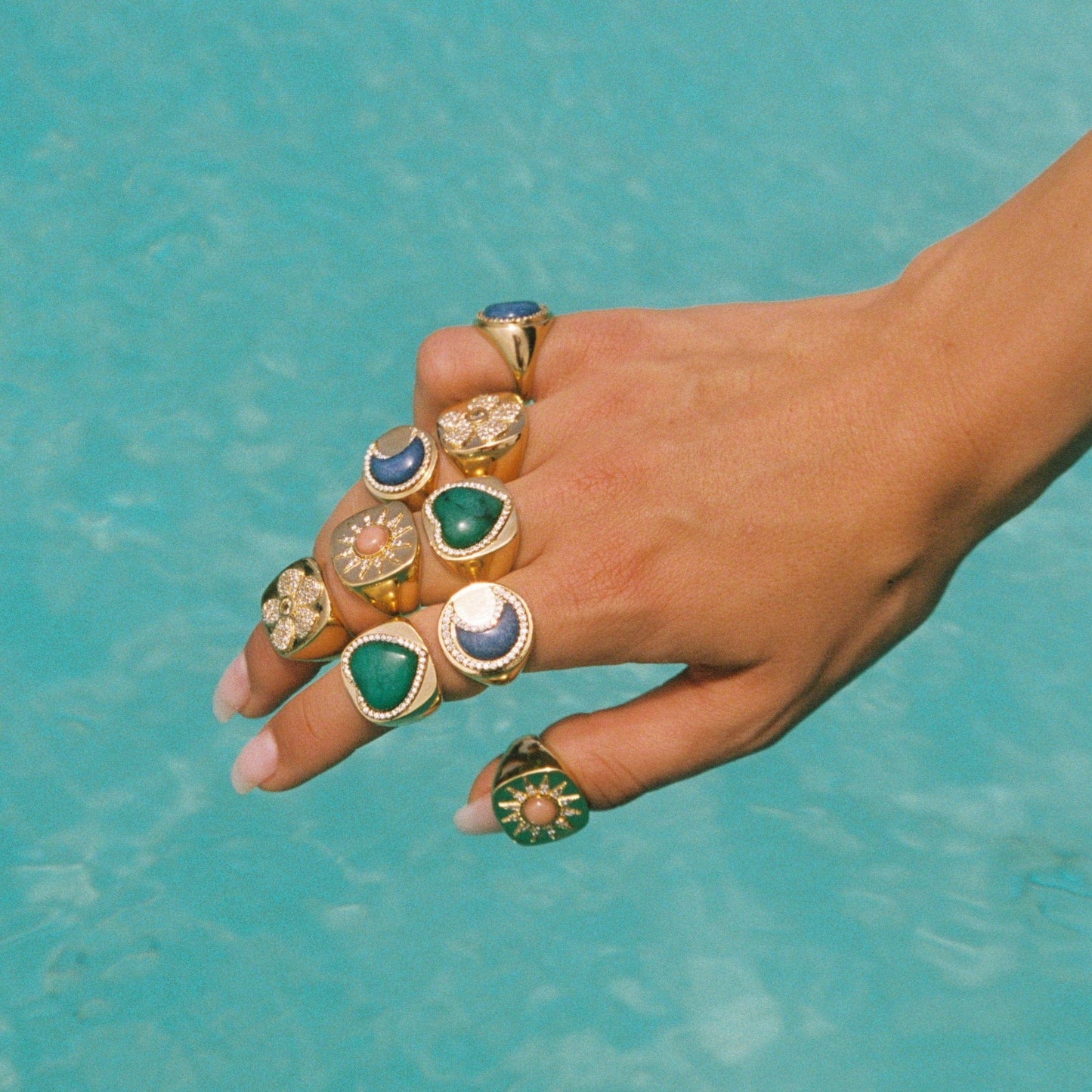 Twojeys rings MOON RING