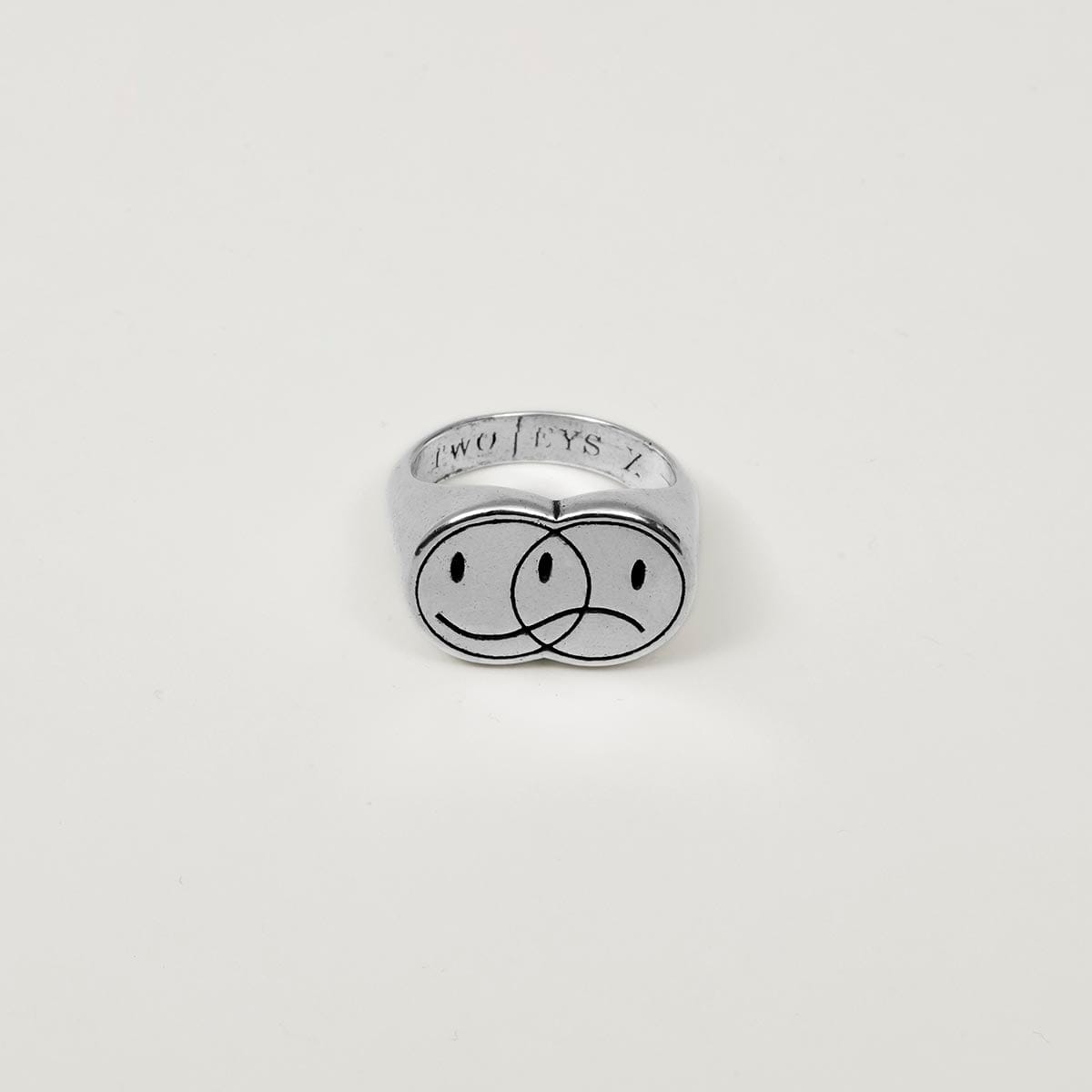 Twojeys rings Not Happy Not Sad Ring