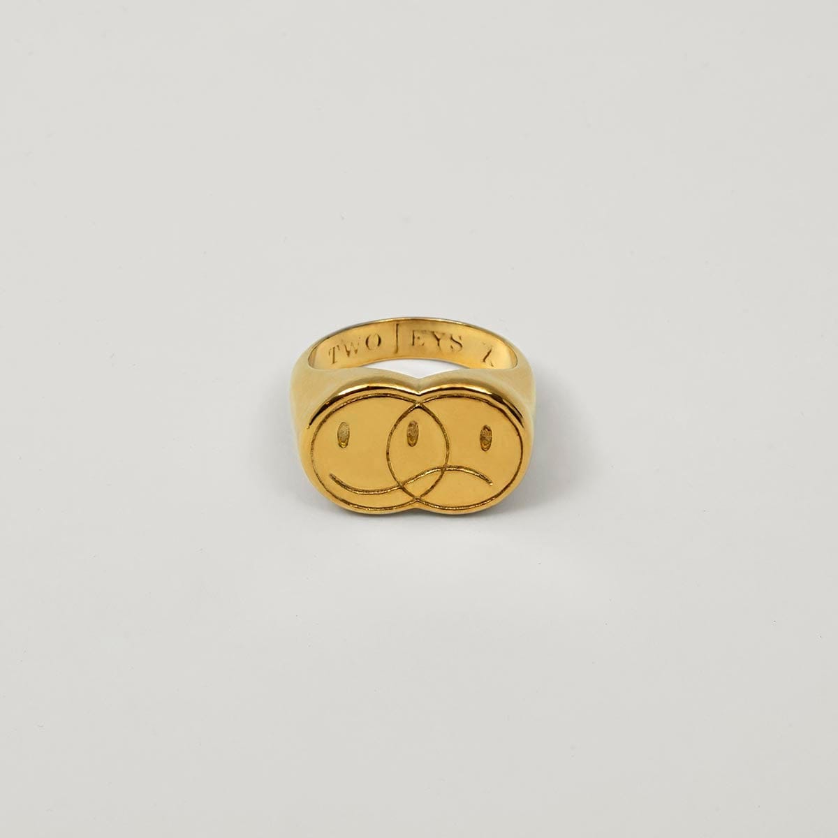Twojeys rings Not Happy Not Sad Ring