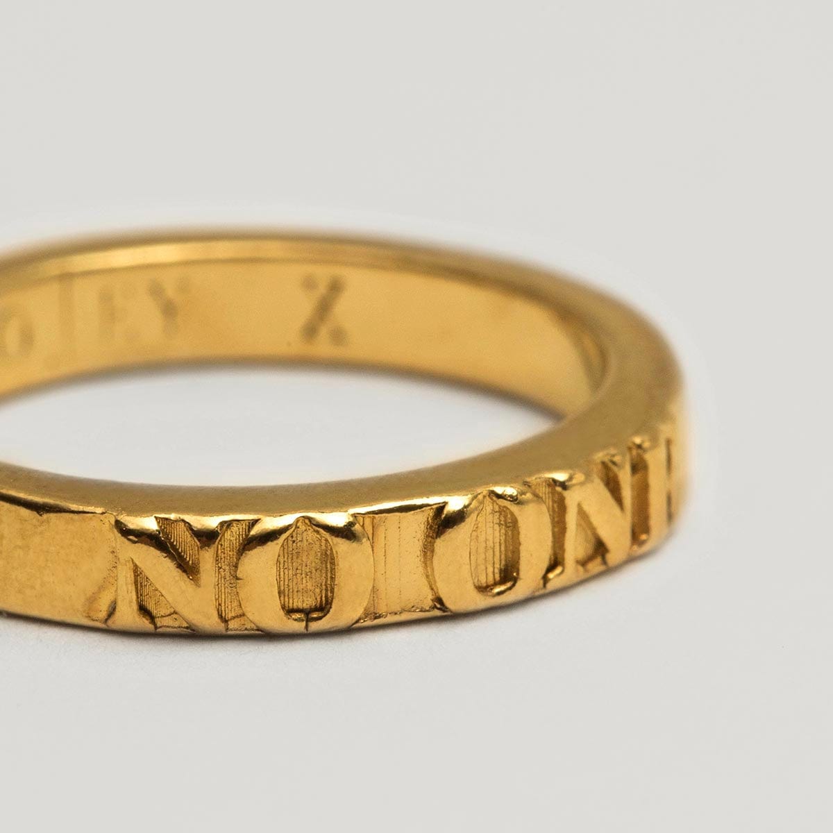 Twojeys rings Trust No One Ring Set