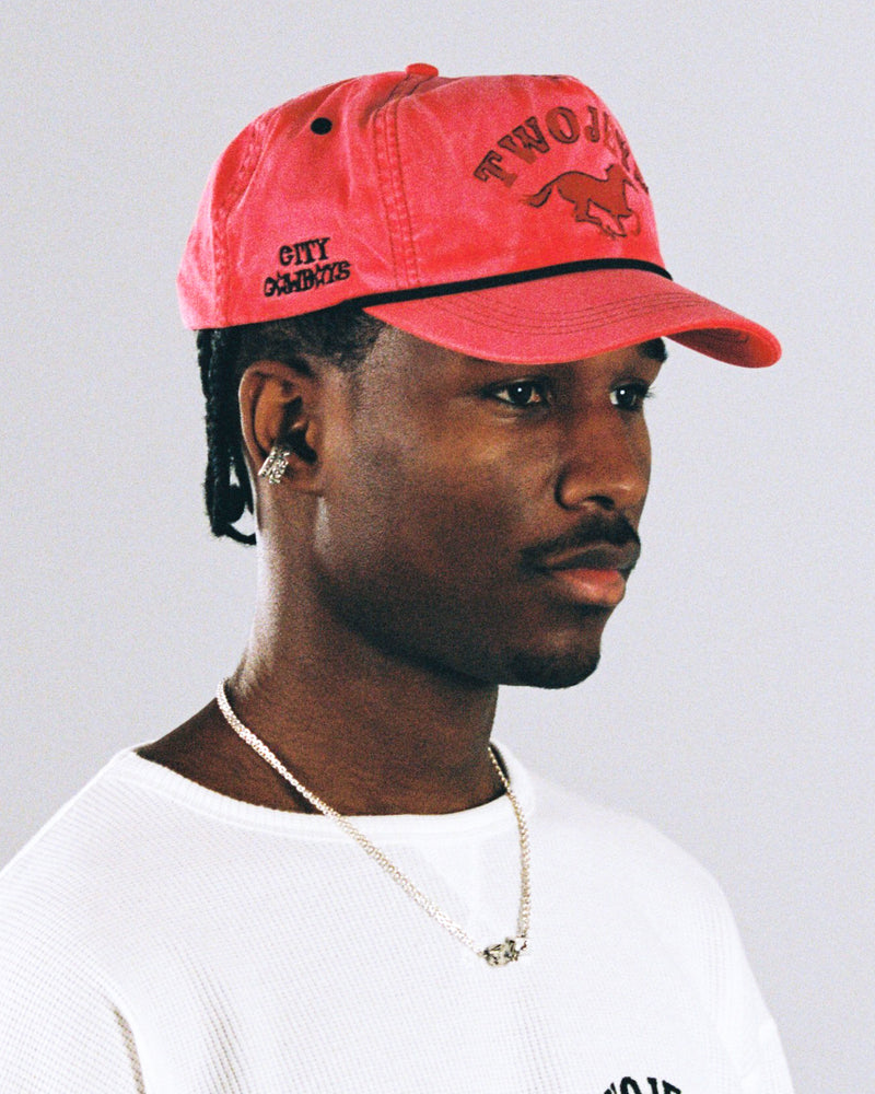 Casquette Sunfaded Rouge