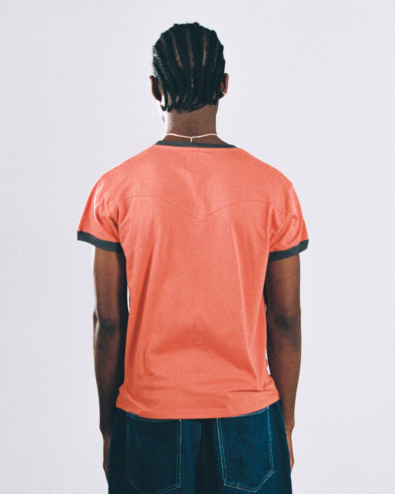 Orange Two Tone T-Shirt