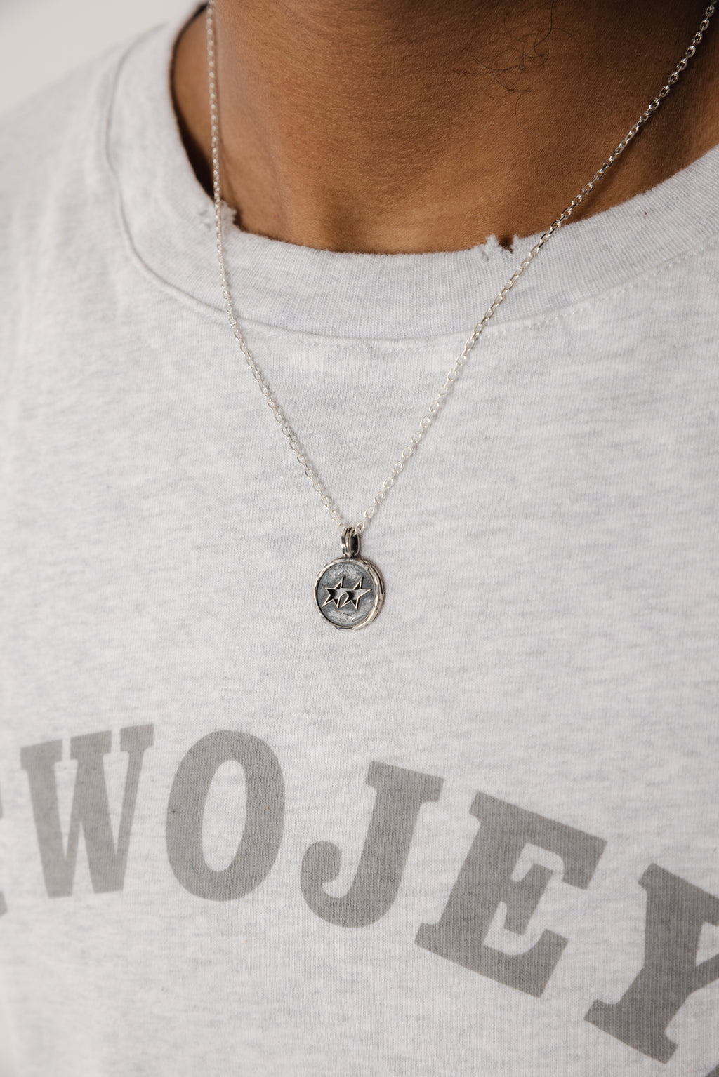 Draft Icon Melted Necklace