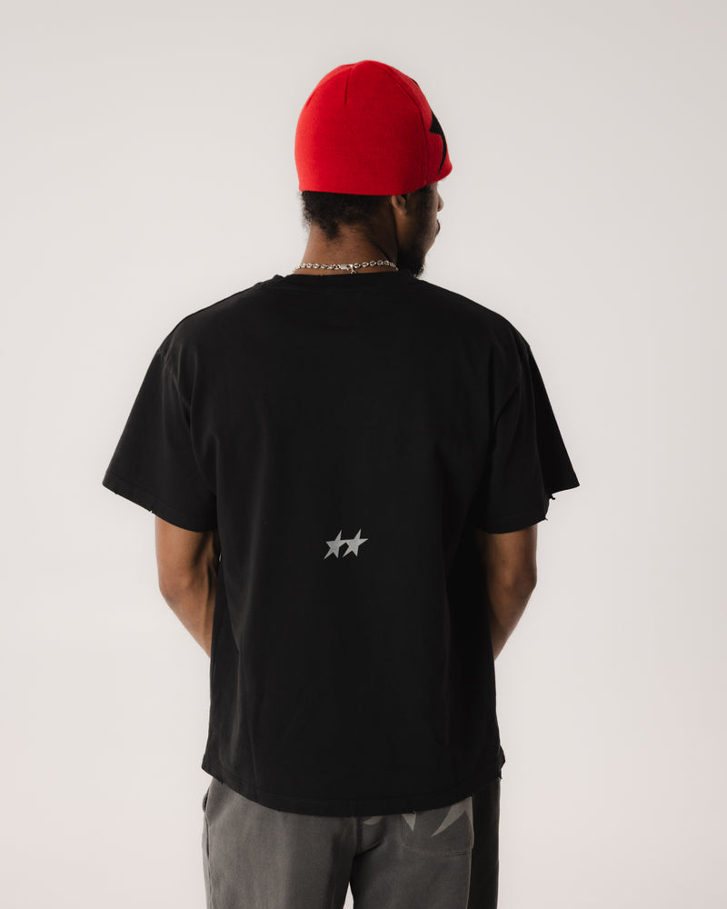 Reversible Icon Camo/Red Beanie
