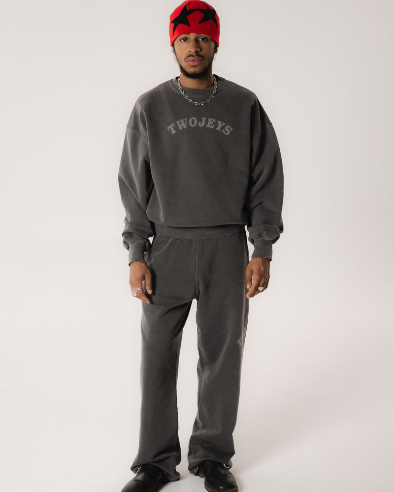 Antracita Varsity Crewneck