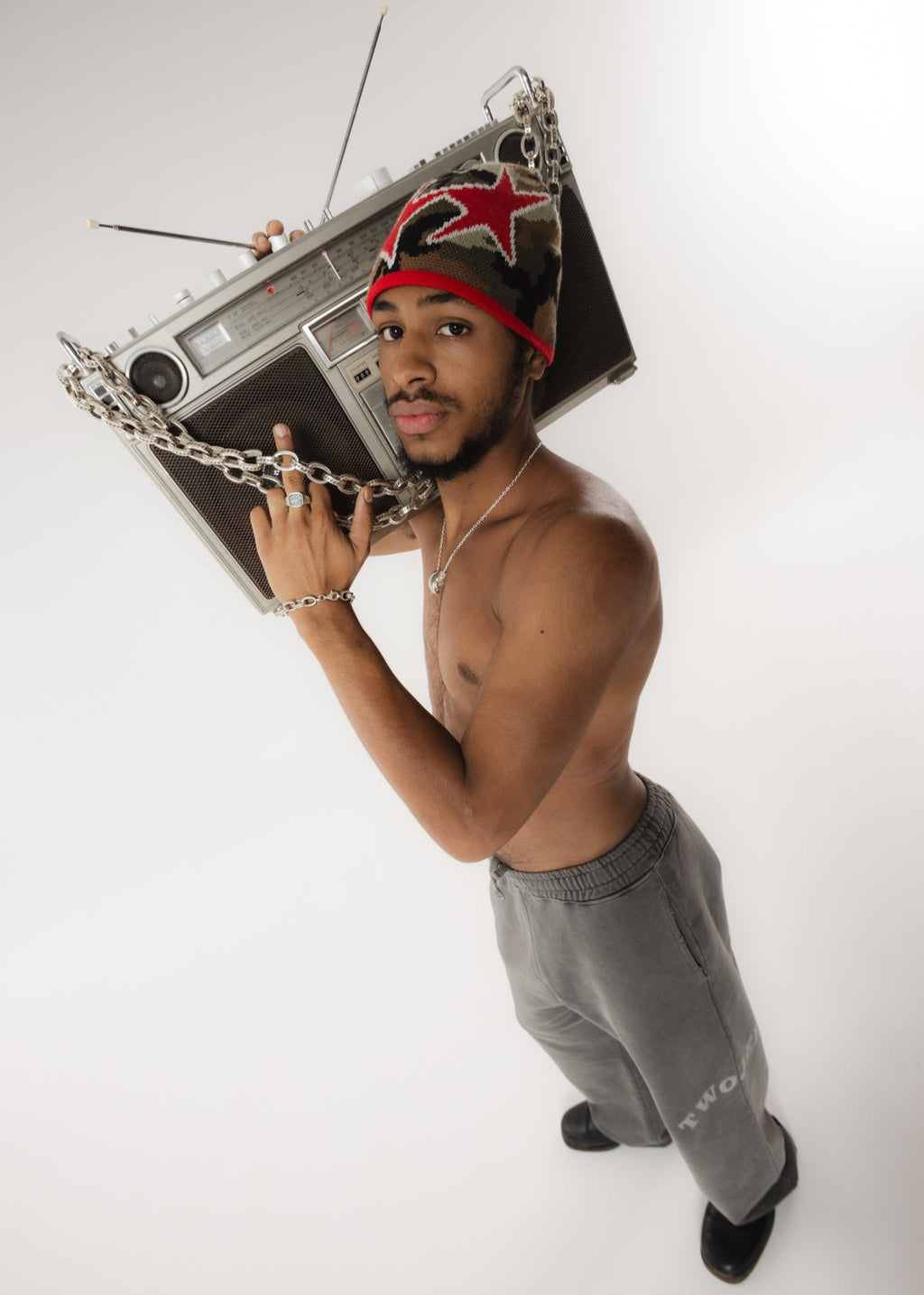 Antracita Varsity Sweatpants