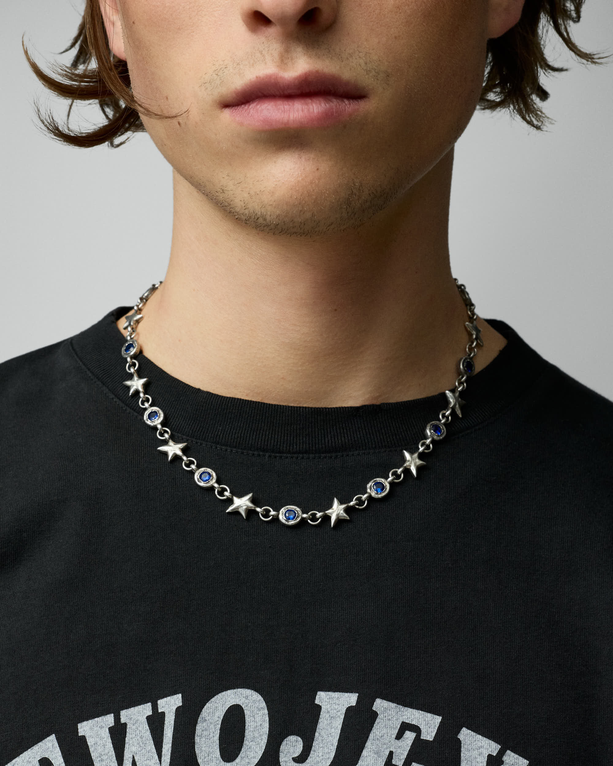 Blue Squadra Necklace