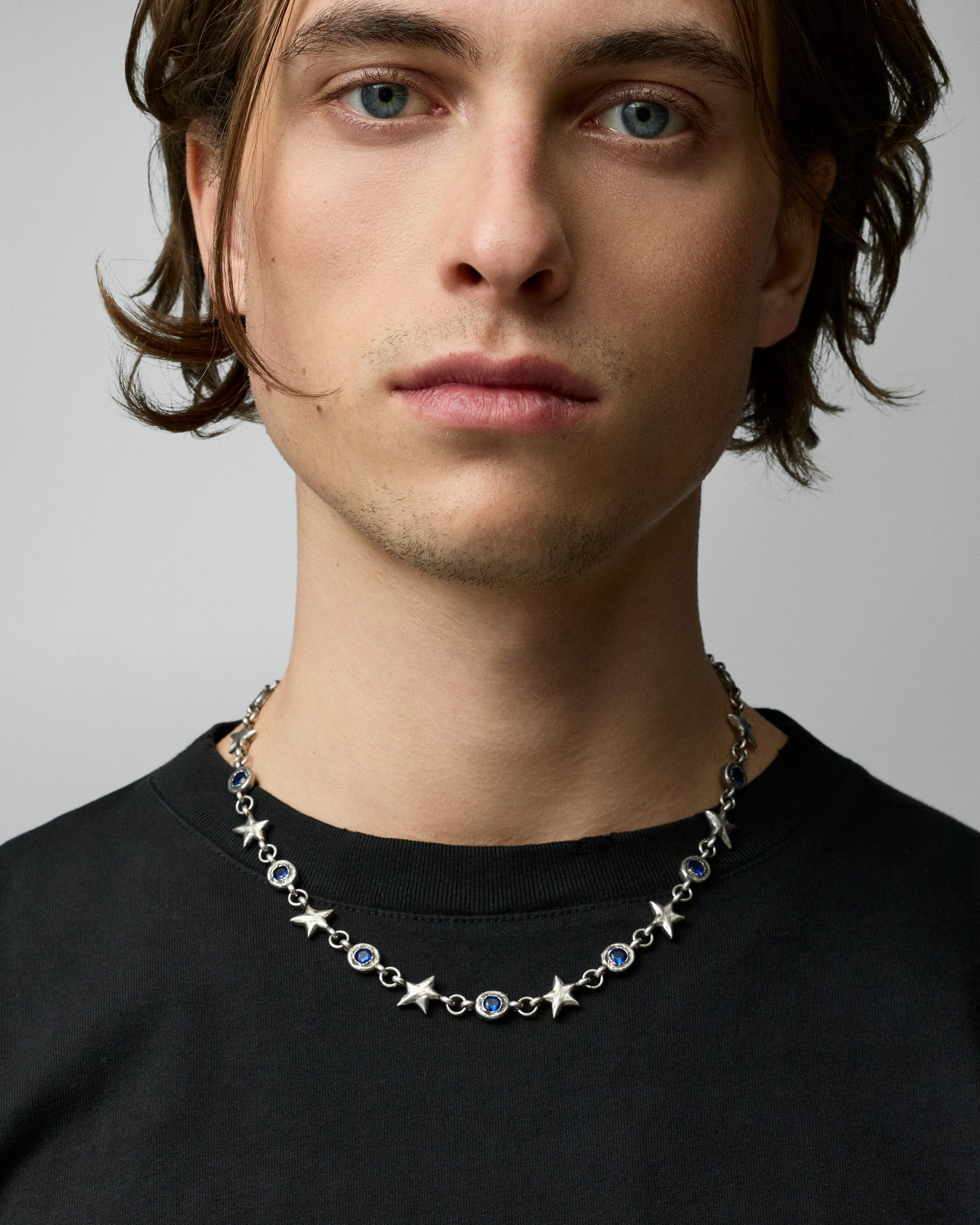 Blue Squadra Necklace