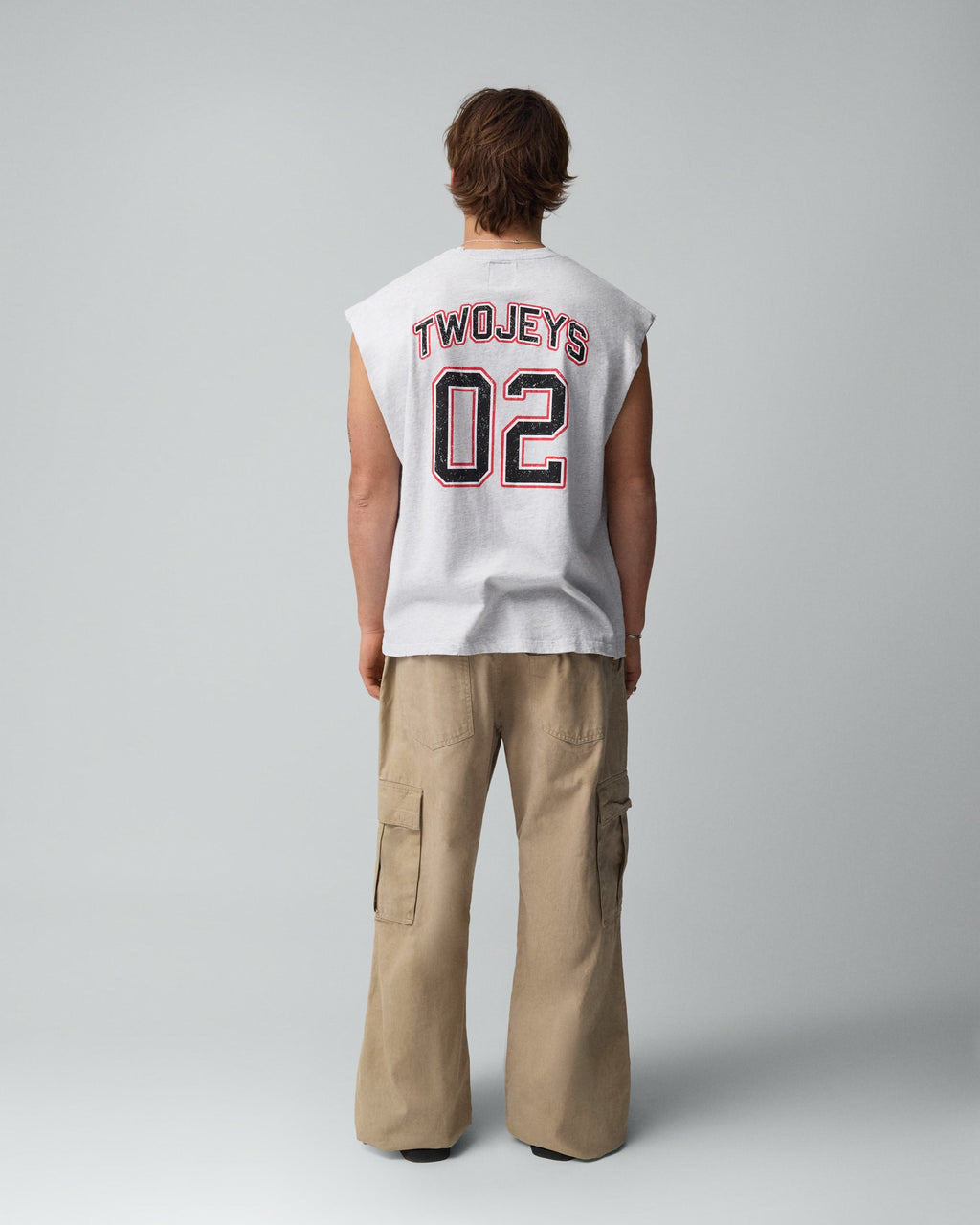 Twojeys Sleeveless Varsity Tee 1C