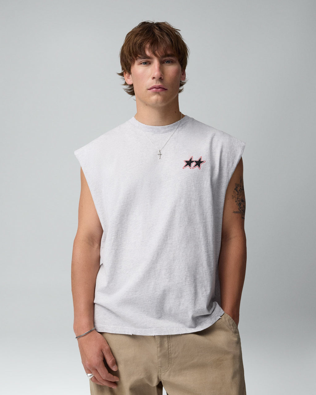Twojeys Sleeveless Varsity Tee 1D