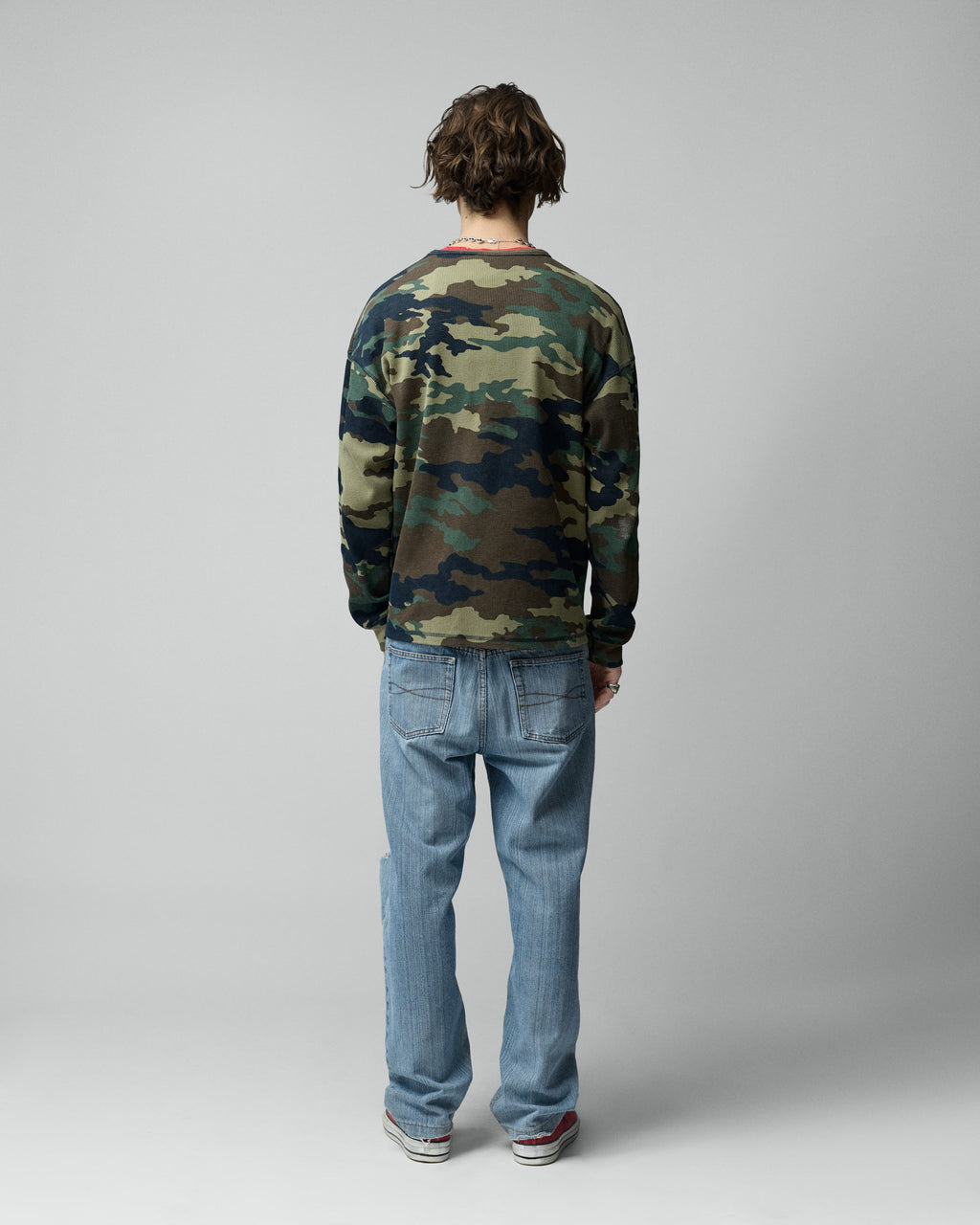 Woodland Basic Waffle Long Sleeve