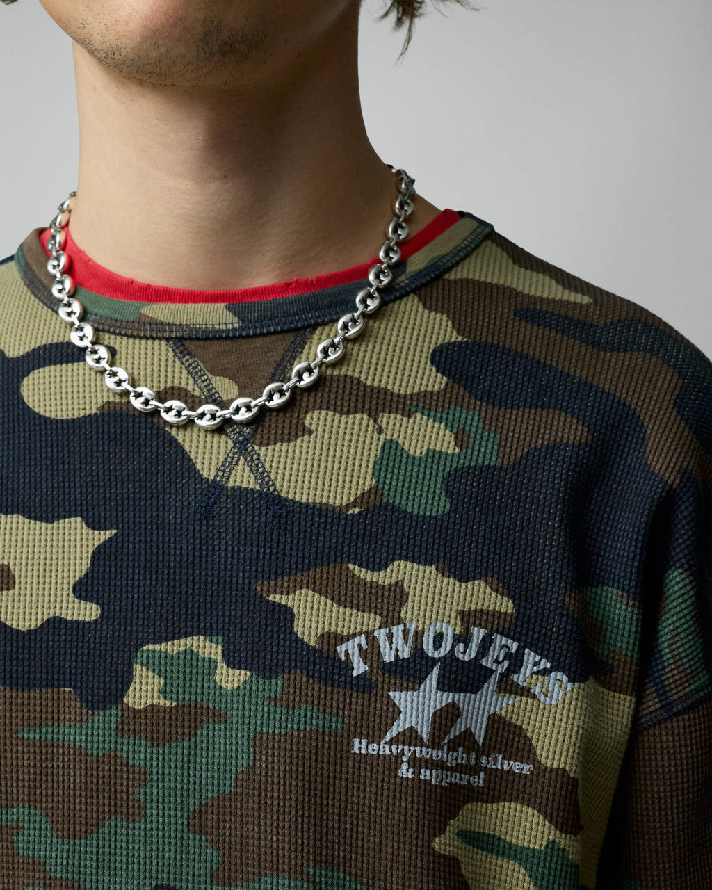 Woodland Basic Waffle Long Sleeve