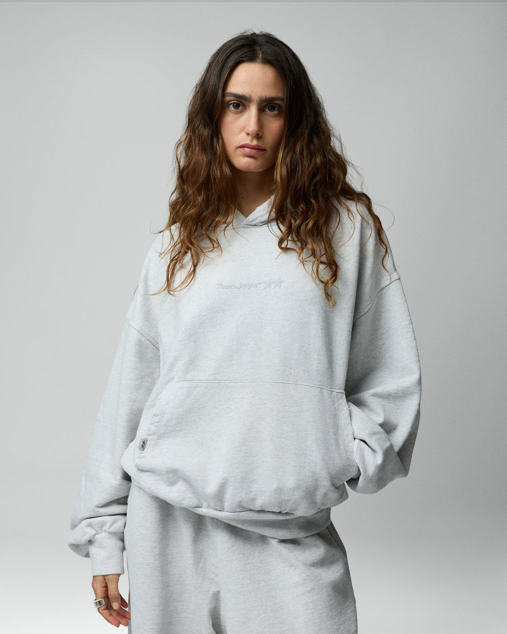 Melange Icon Hoodie