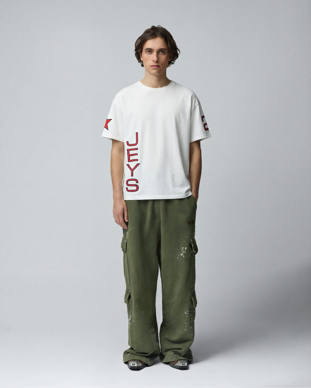 2 JEYS Tee White