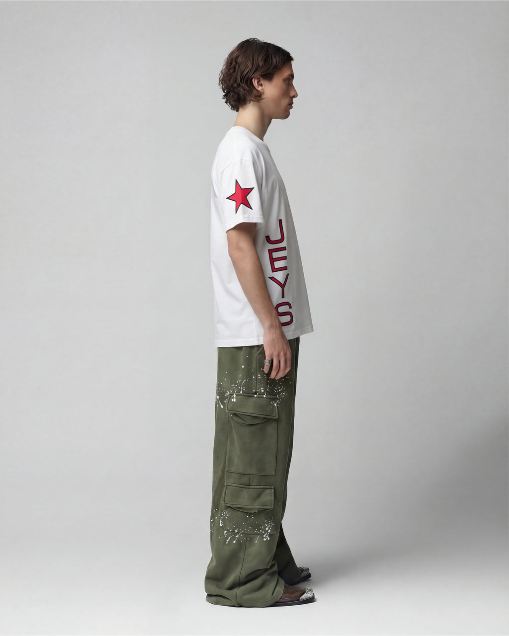 2 JEYS Tee White