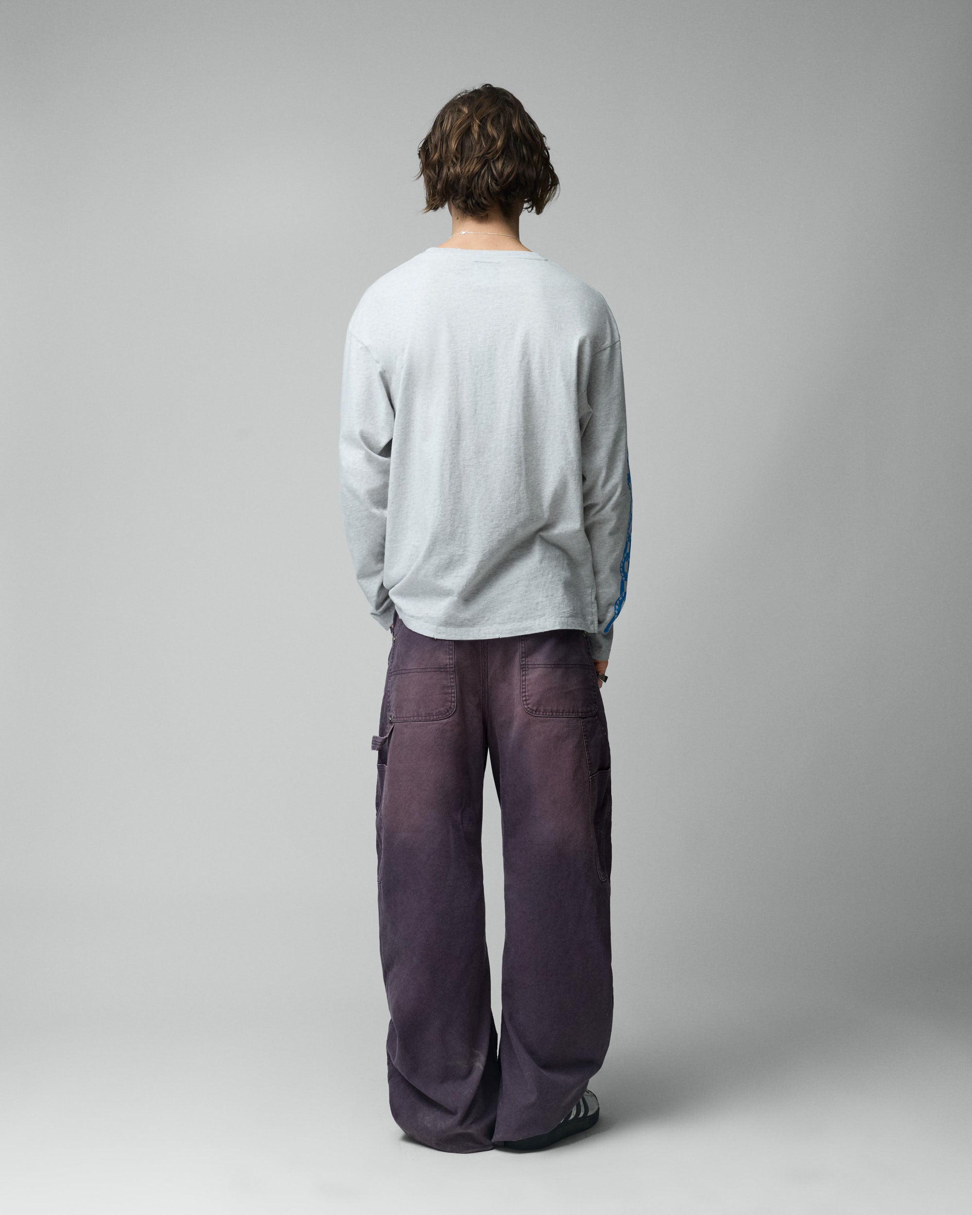 Melange Icon Chain Long Sleeve Tee – Twojeys