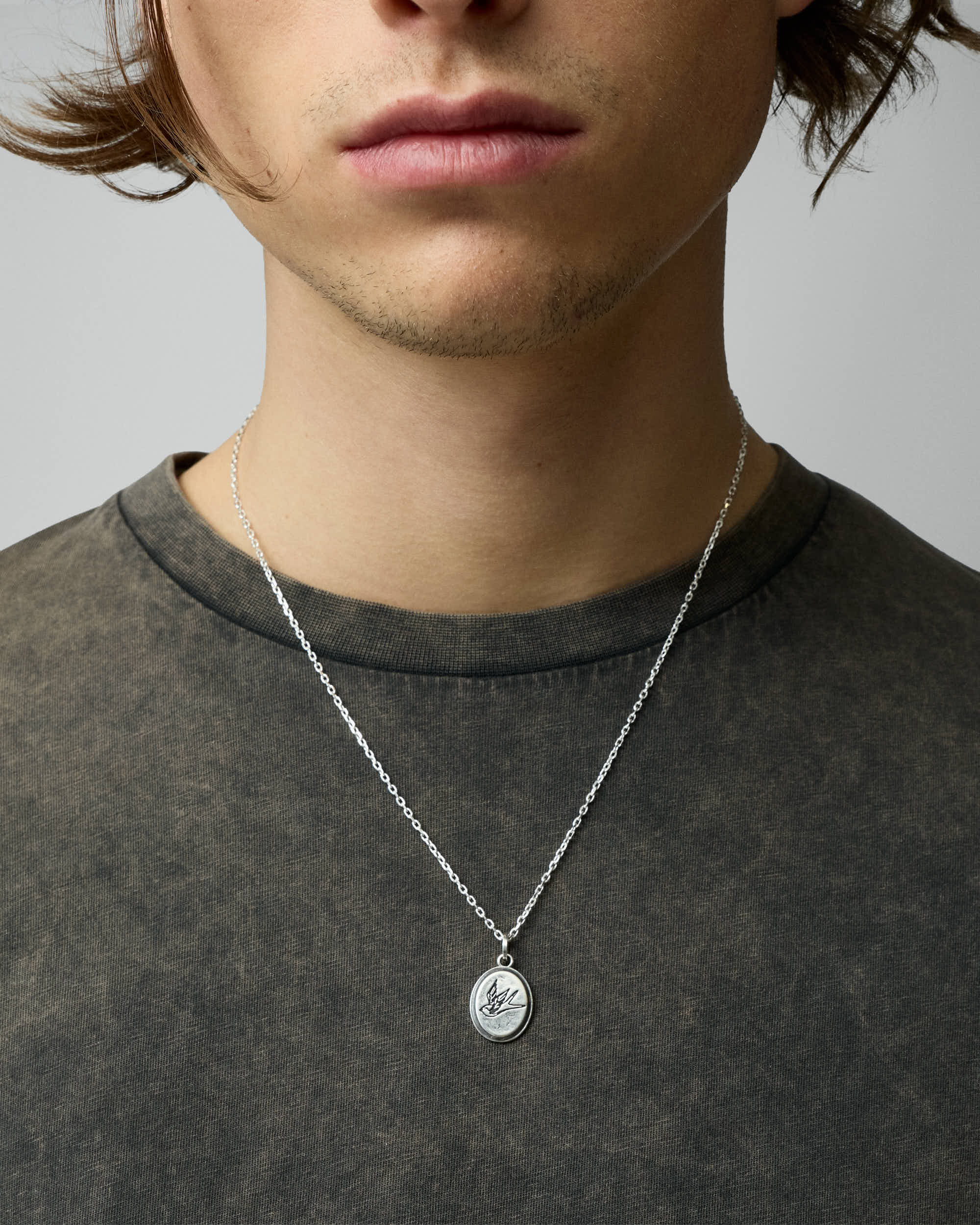 Liberty Plate Necklace