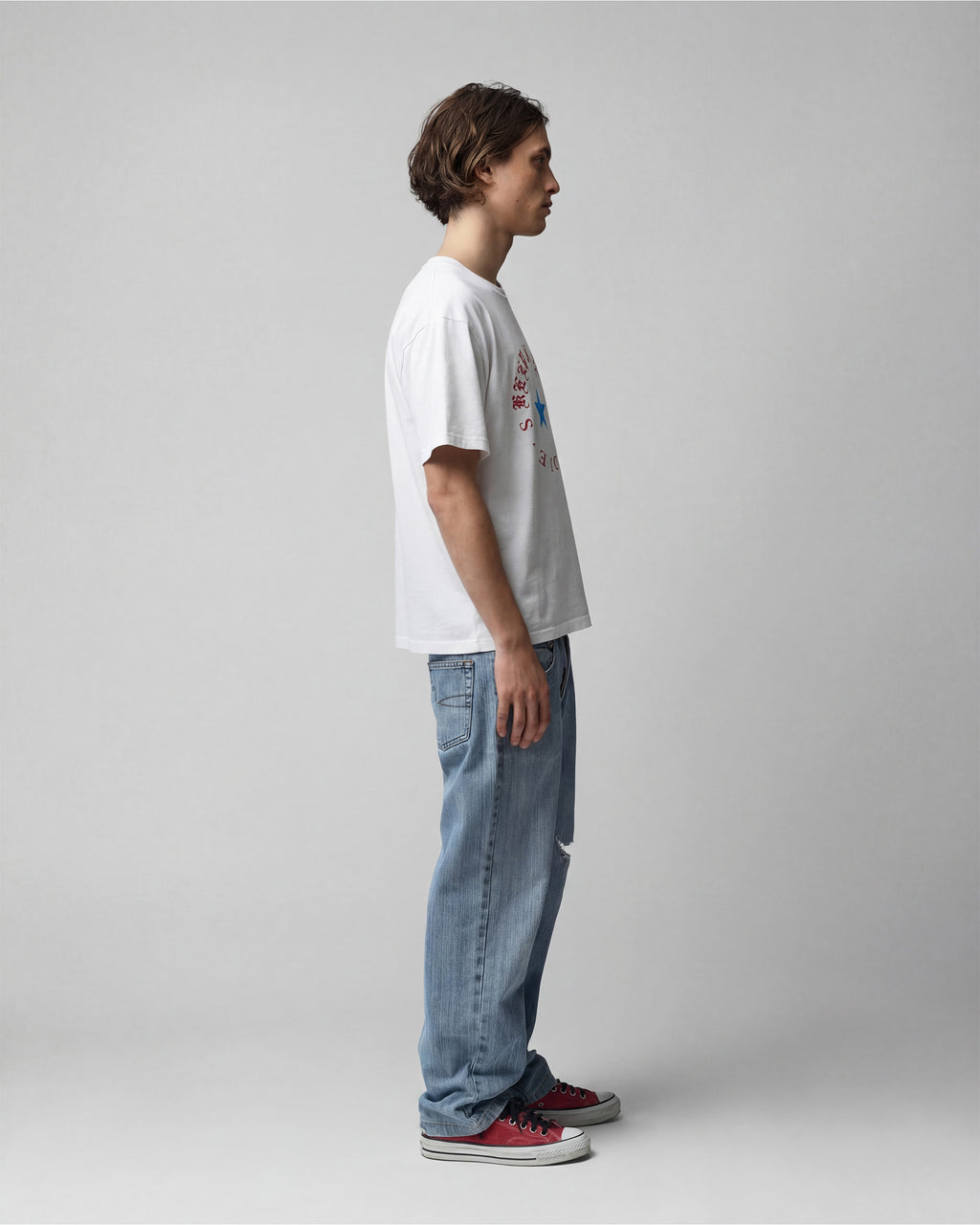 Keep It Real Tee White