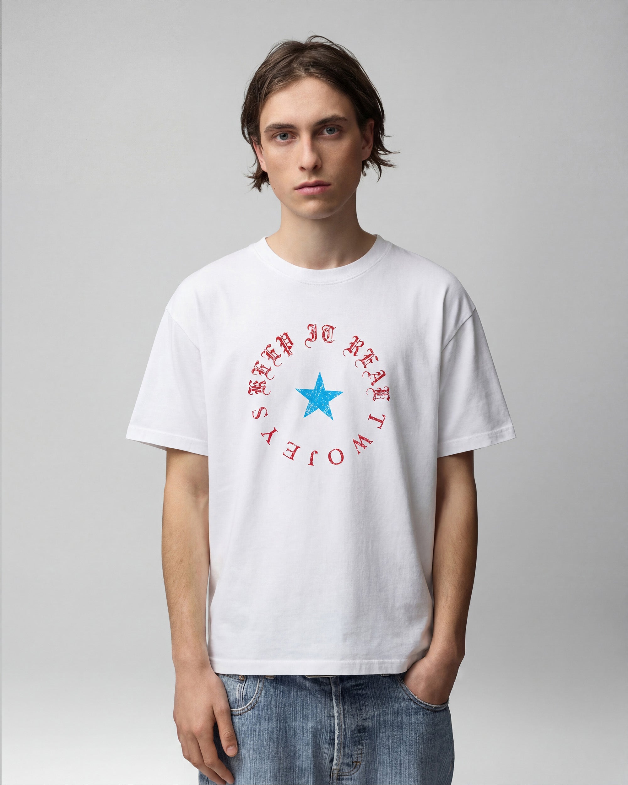 Keep It Real Tee White – Twojeys