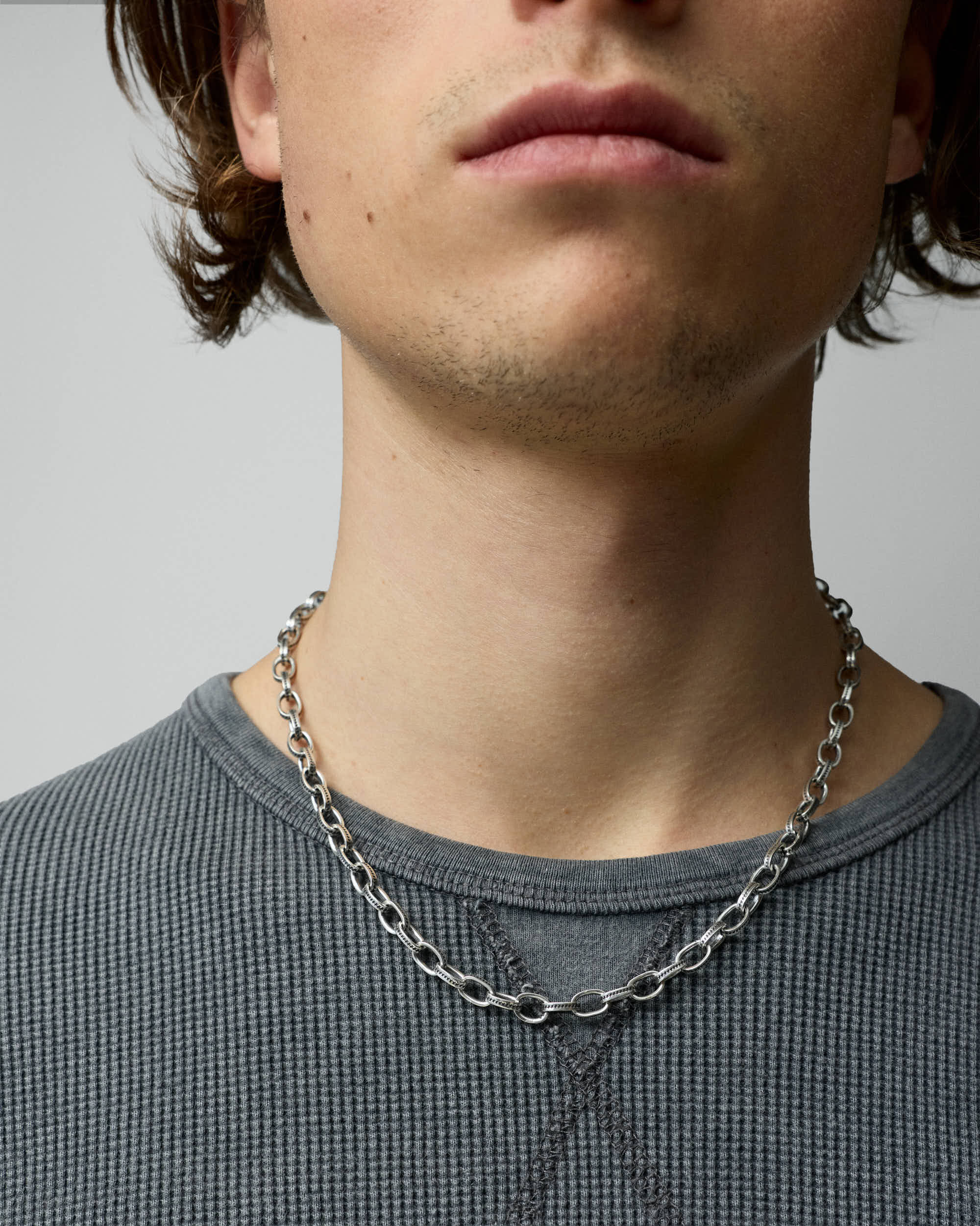 Mini Monogram Icon Link Necklace – Twojeys