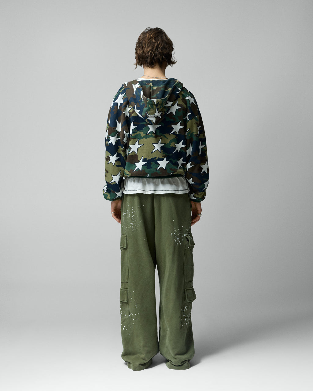 All-over Icon Full-zip Camo