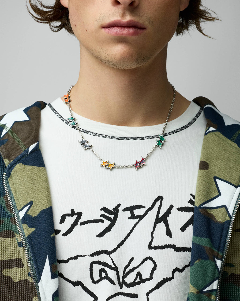 All-over Icon Full-zip Camo