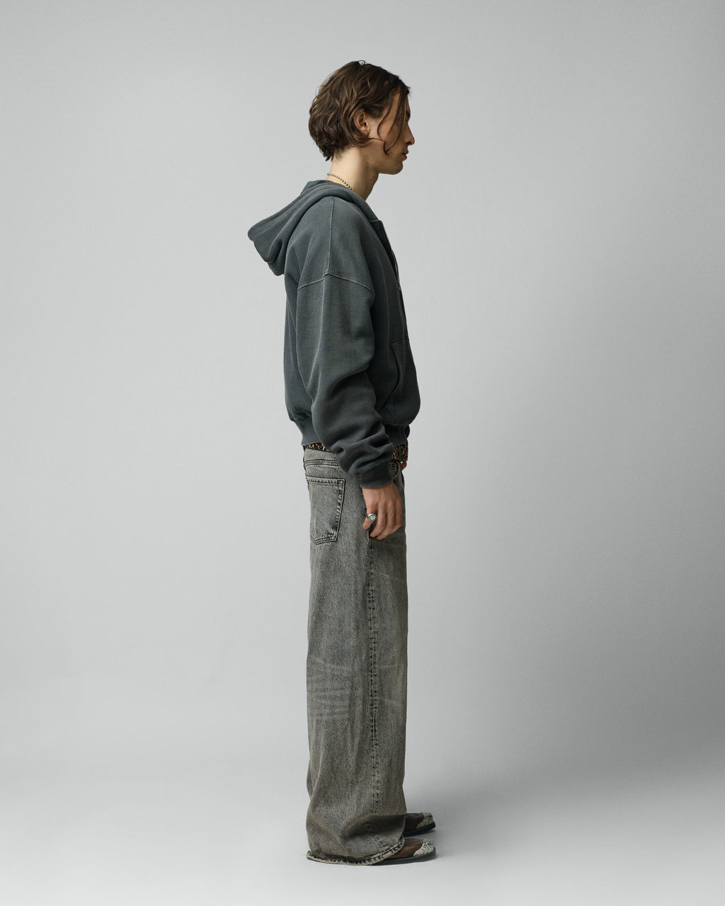 All-over Icon Full-zip Black