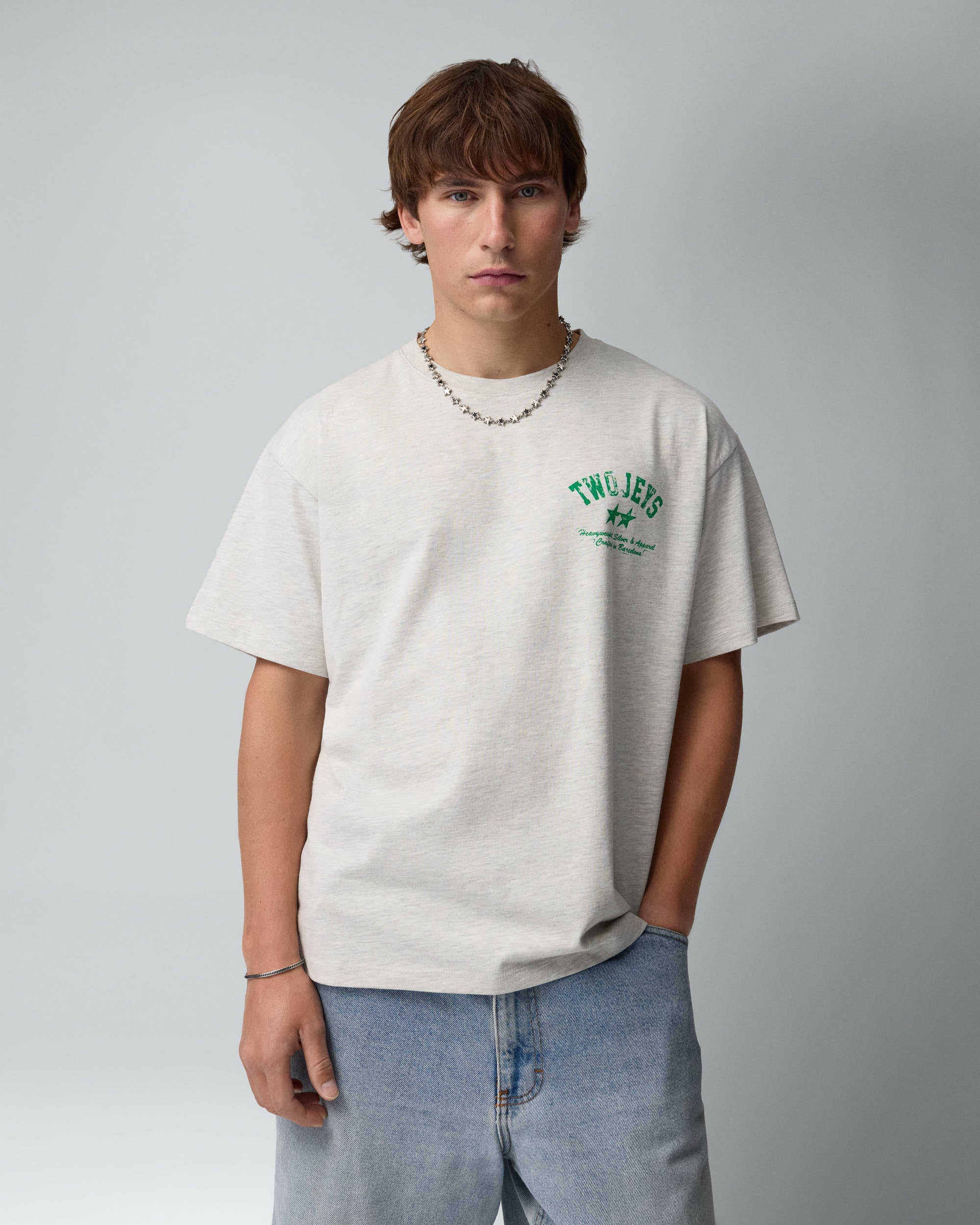 Basic TwoJeys Dirty Grey Tee 1D